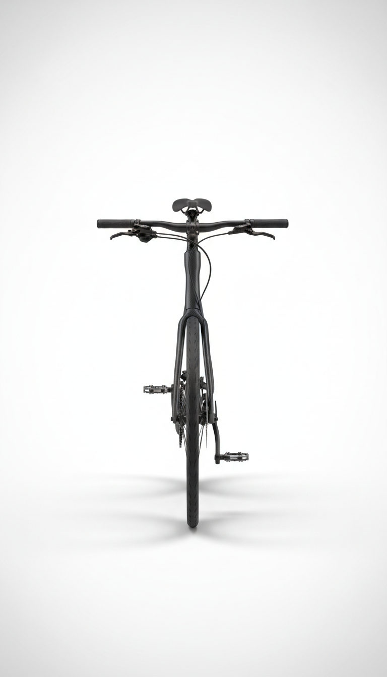 Deep Carbon city commuter bike
