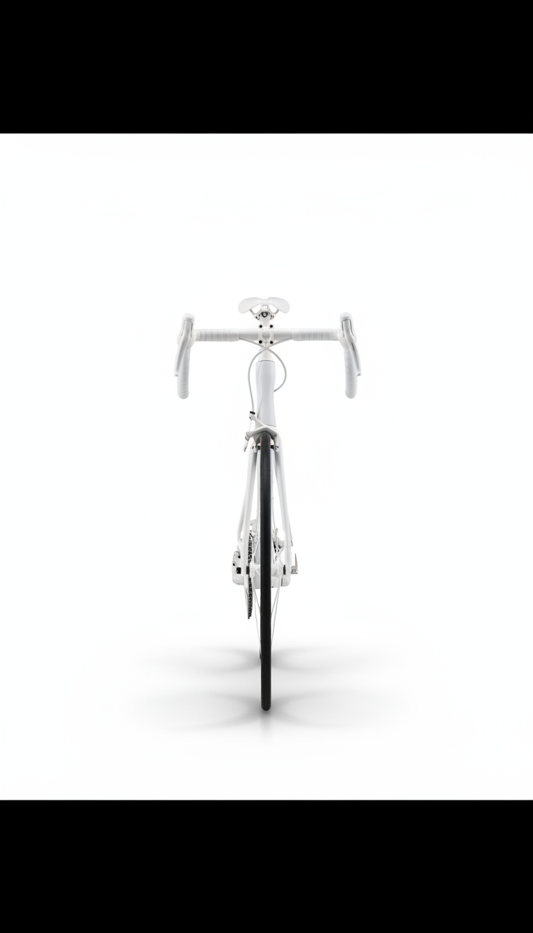 Absolute White carbon road bike